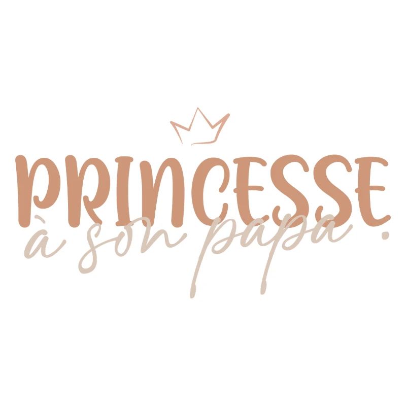 Princess to her daddy