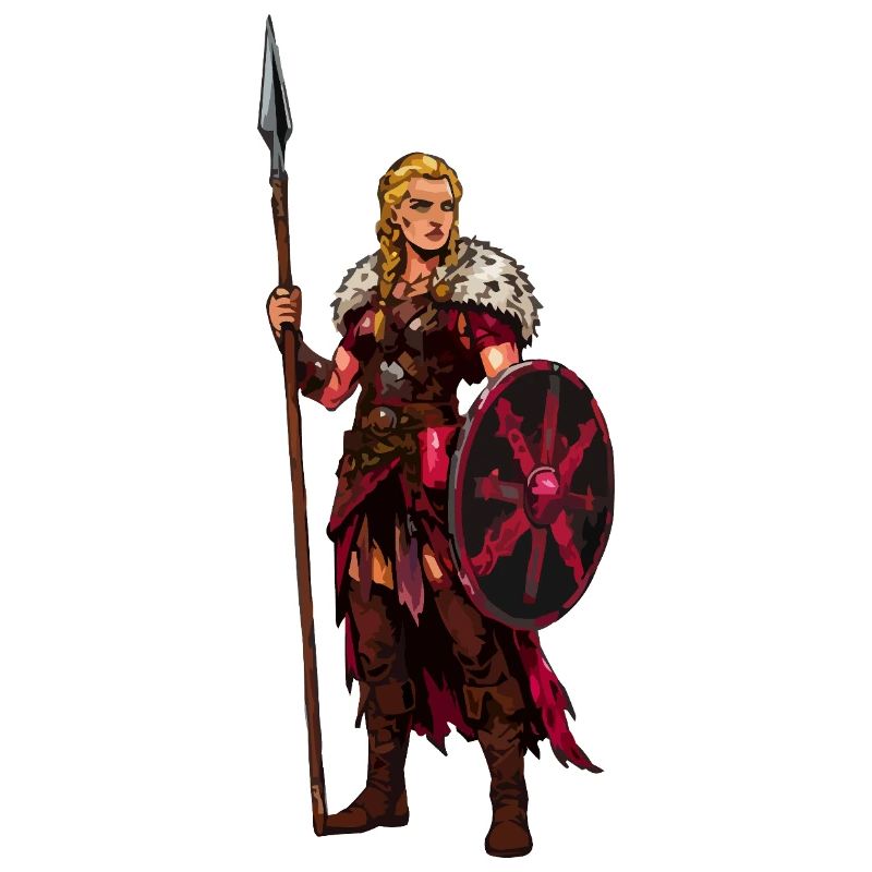 Kriegerin Wikinger