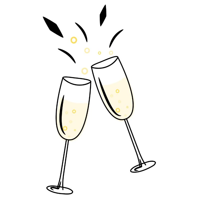 Sektglas Prost