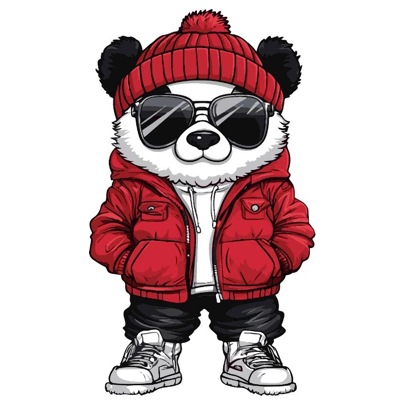 Panda Cool Comic