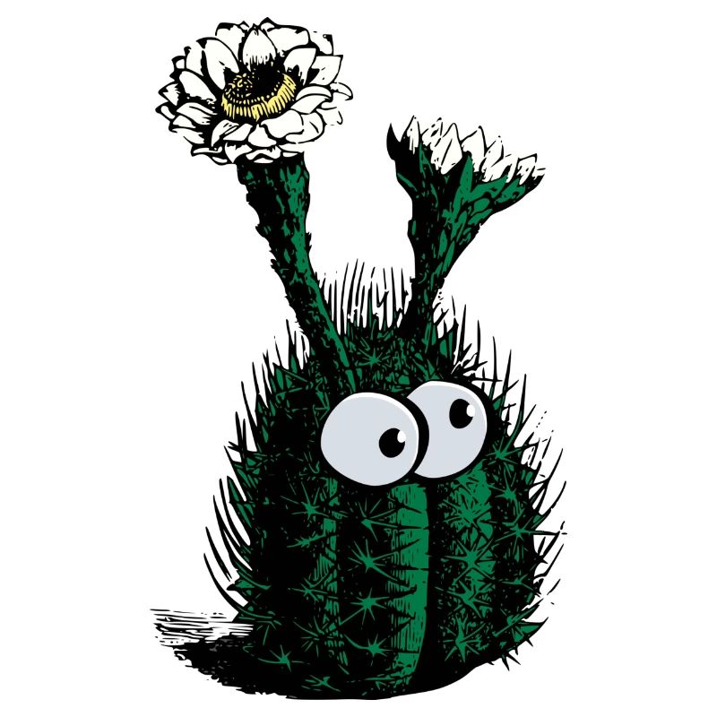 Kaktus mit Augen