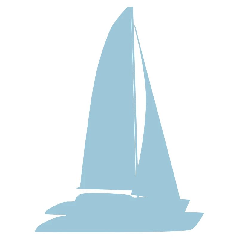 blaues Boot