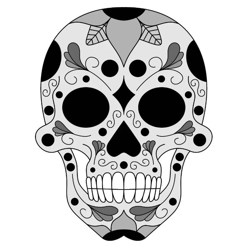 Calavera version noire