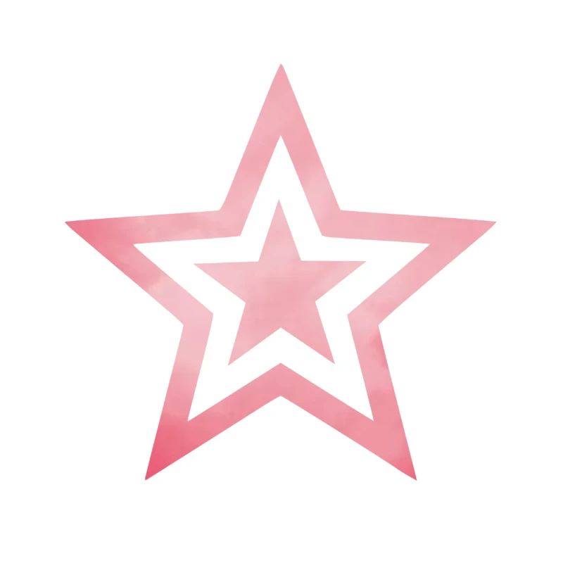 Pink star