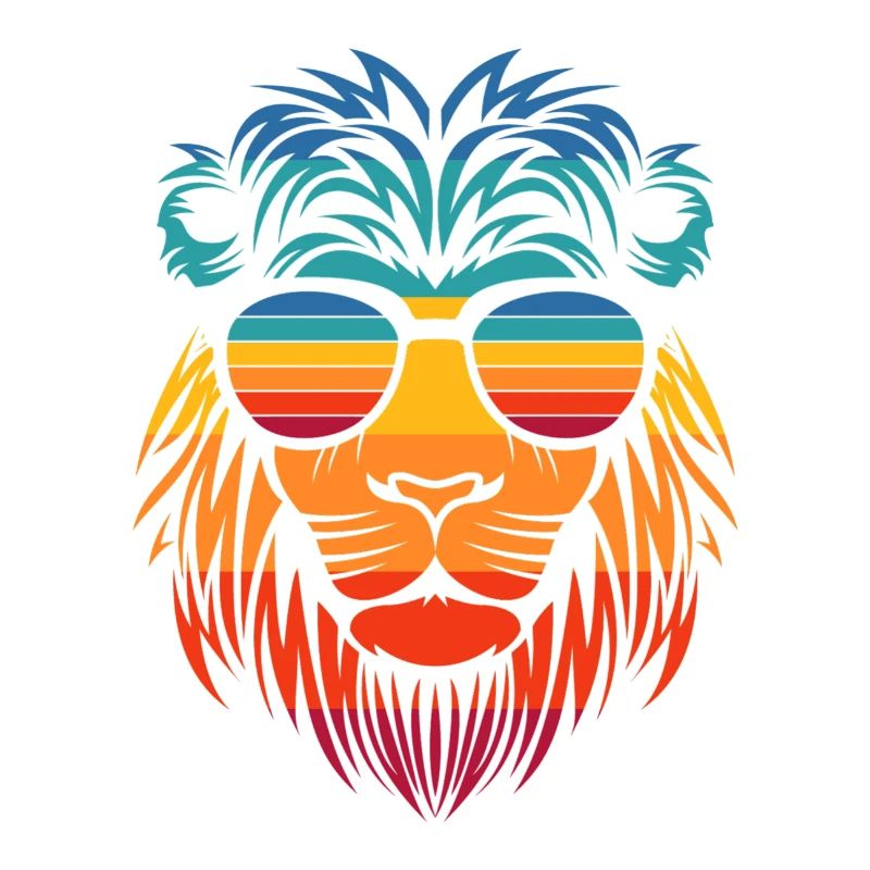 Lion stickers