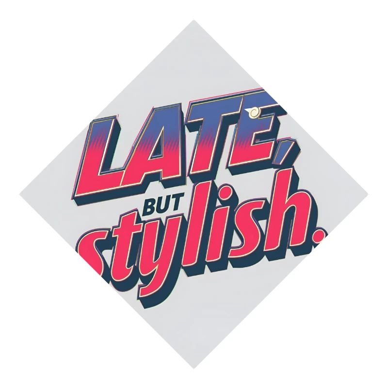 Spät, aber schick – Retro-Stil