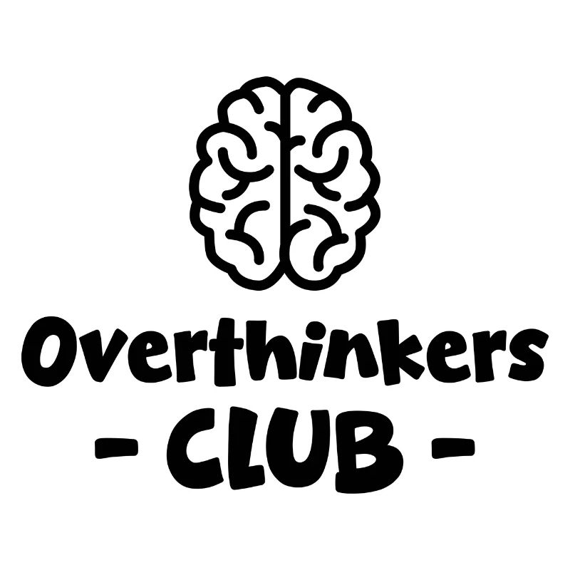 Overthinkers Club schwarz