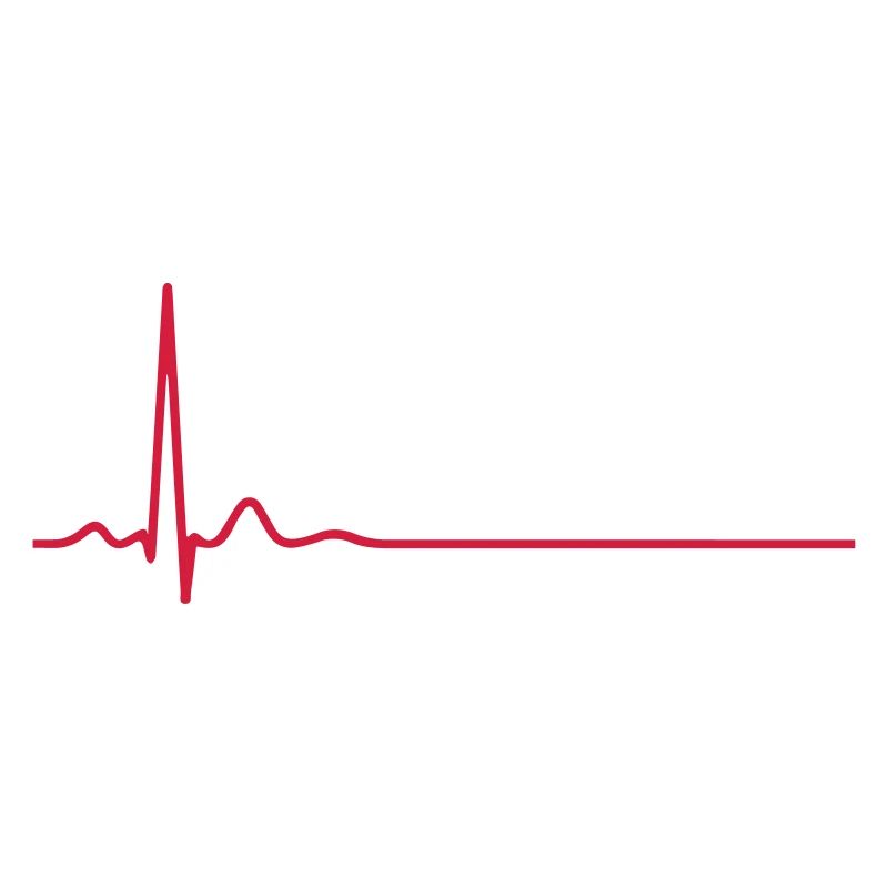 ecg Herzschlag Pulslinie