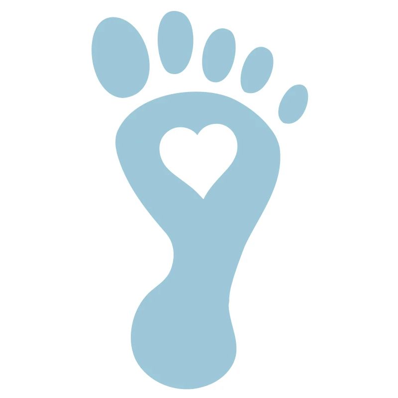 foot heart