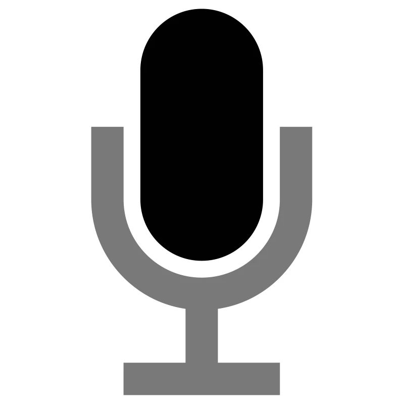 Icon Mikrofon Clipart