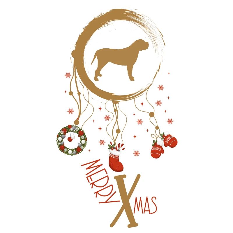Mastiff Weihnachten Weihnachtstraumfänger