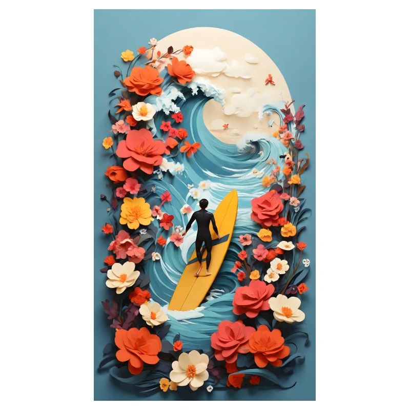 Surfen & Blumen