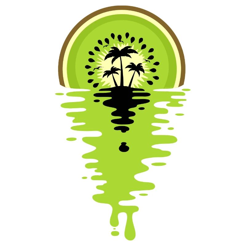 Sunset Kiwi Saft