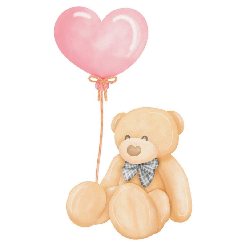 Teddy mit Luftballon