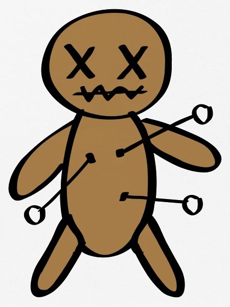 Voodoo Puppe Halloween