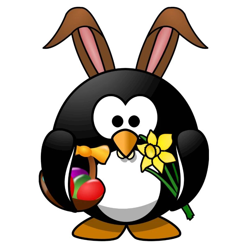 Easter penguin