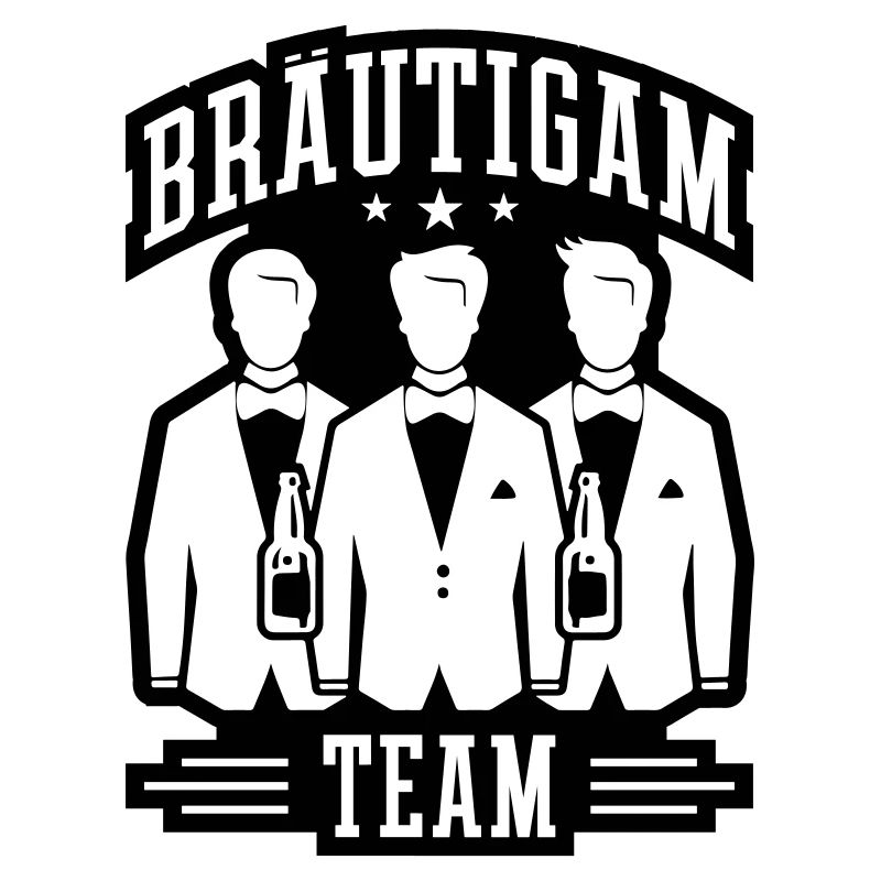 Team Bräutigam Hochzeit