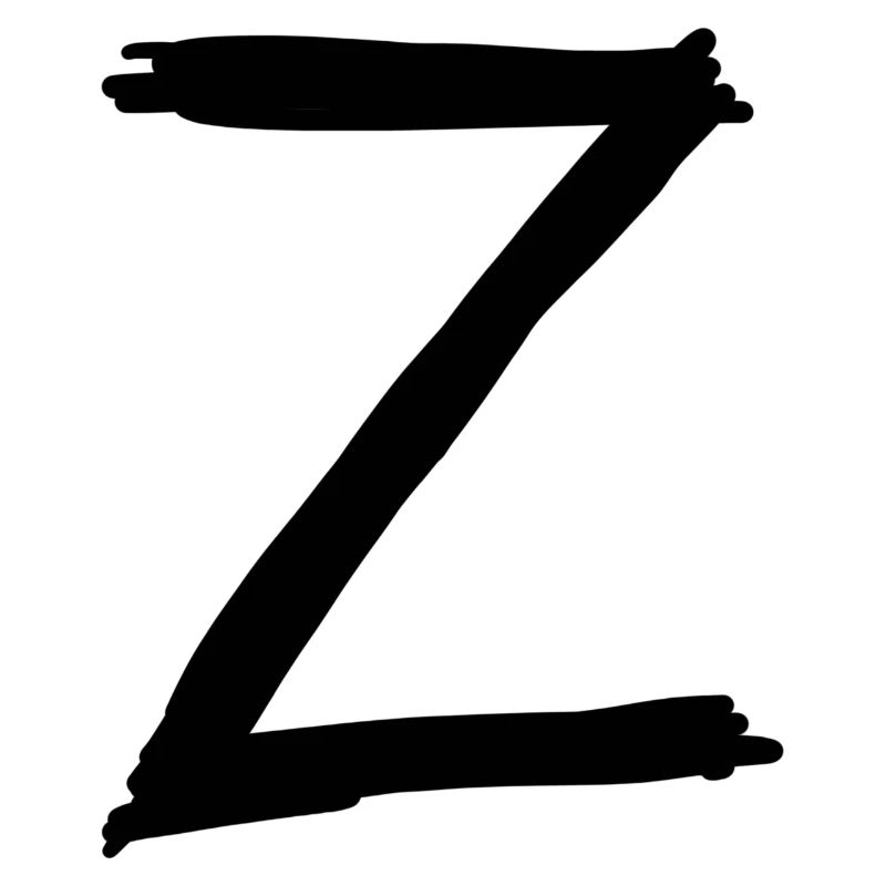 Buchstaben Z