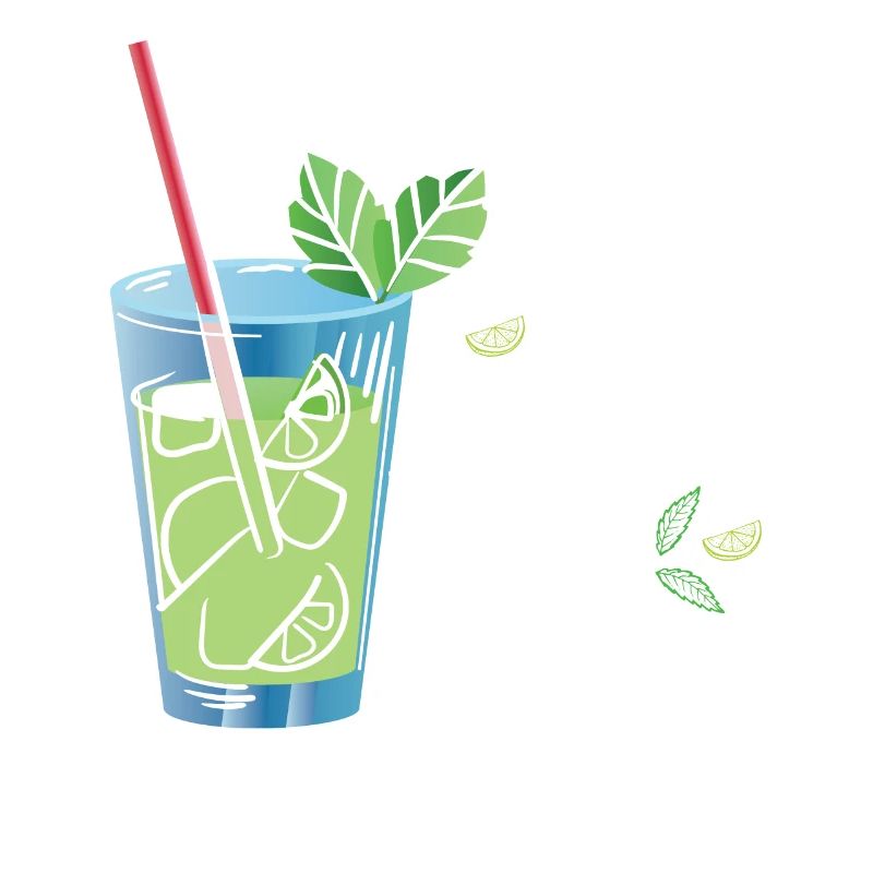 Mojito -Diät Starker Trinker Geschenk