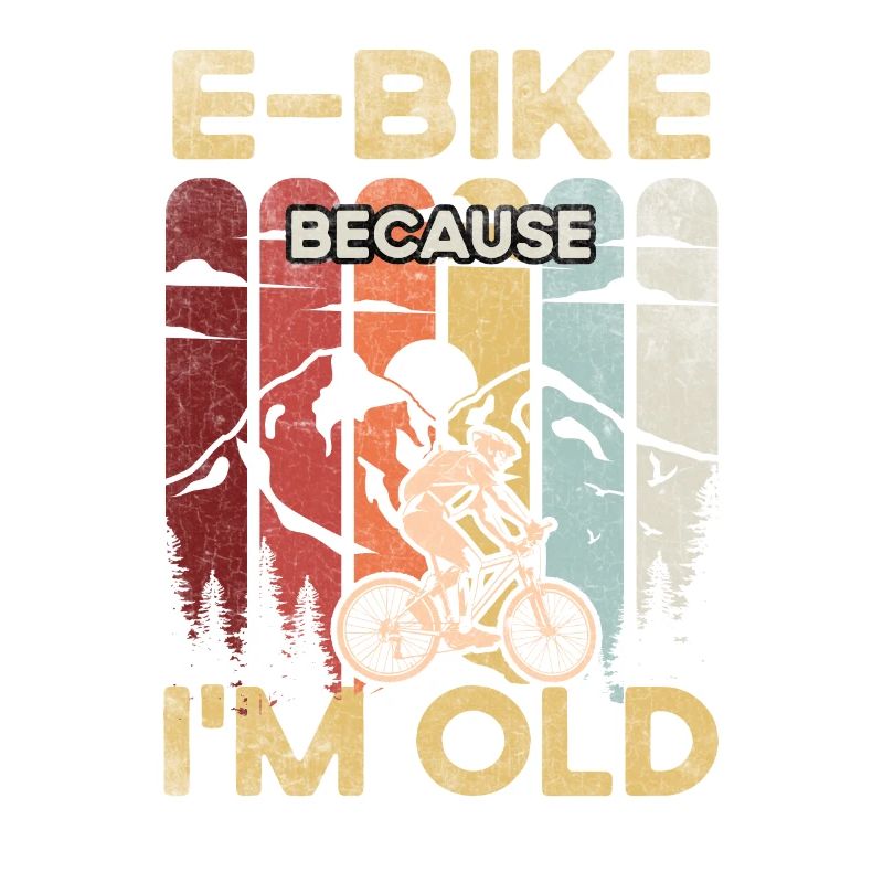 E-bike parce que je suis vieux pour un e-biker pour e-bi