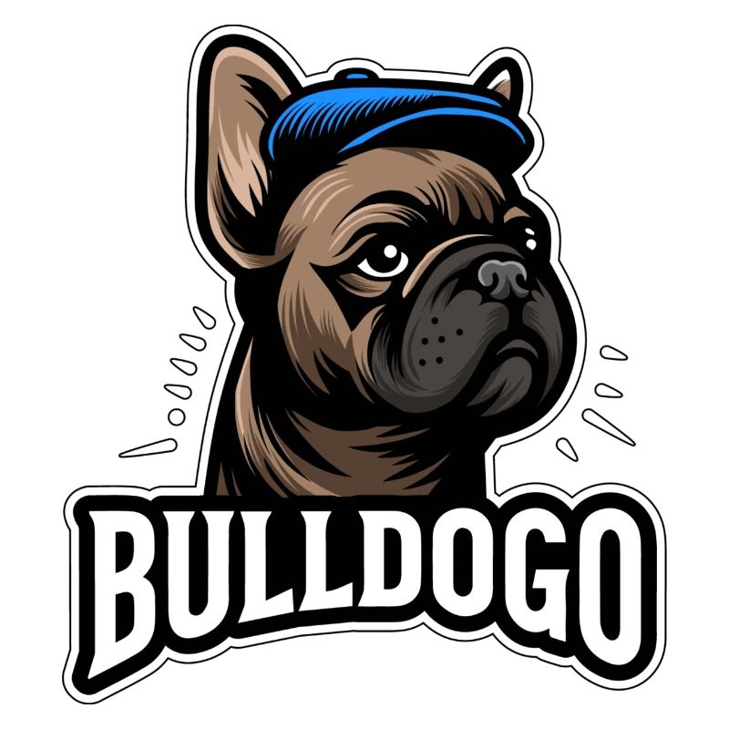 Bulldogo Cap Mascot
