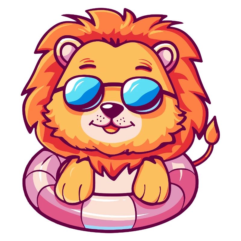 Löwe Comic Cool