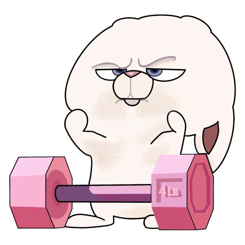 Lustiges Gymhäschen