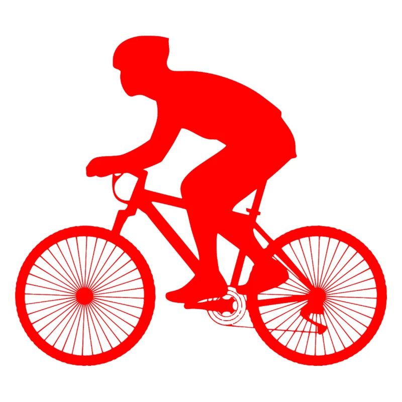 Fahrrad rot