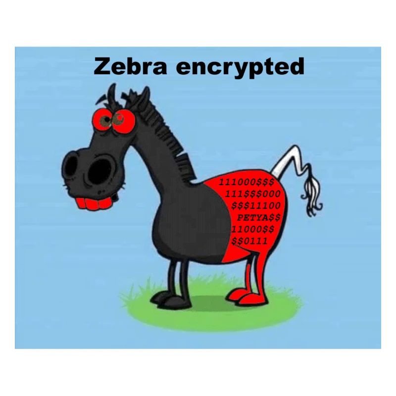 Zebra encrypted