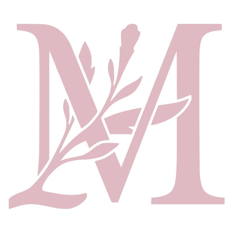 LM Floral Monogramm