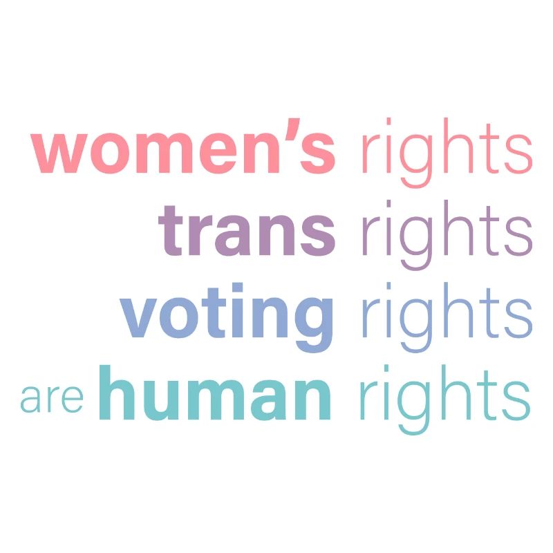 Women's rights are human rights