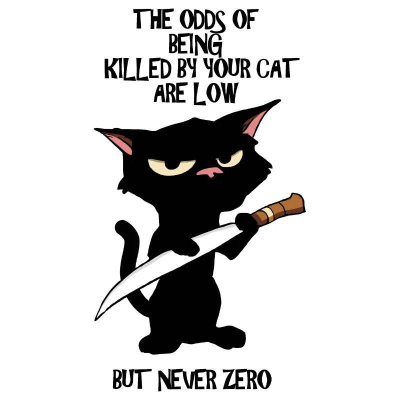 Durch Katzenwidrigkeiten getötet