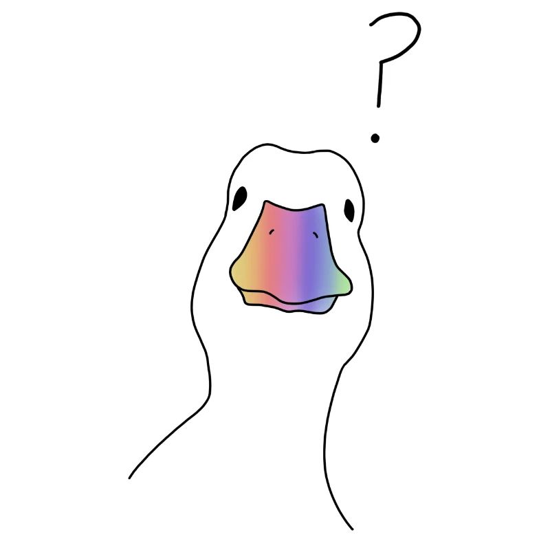 Ente Regenbogen Version