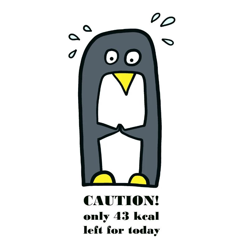 Pinguin auf Diät