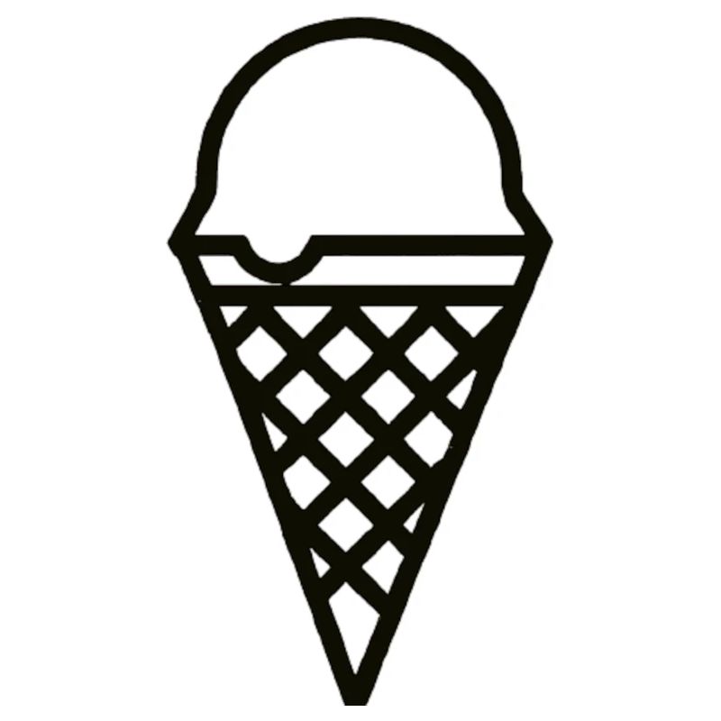 Idée cadeau crème glacée cornet de crème glacée cornet de crème glacée