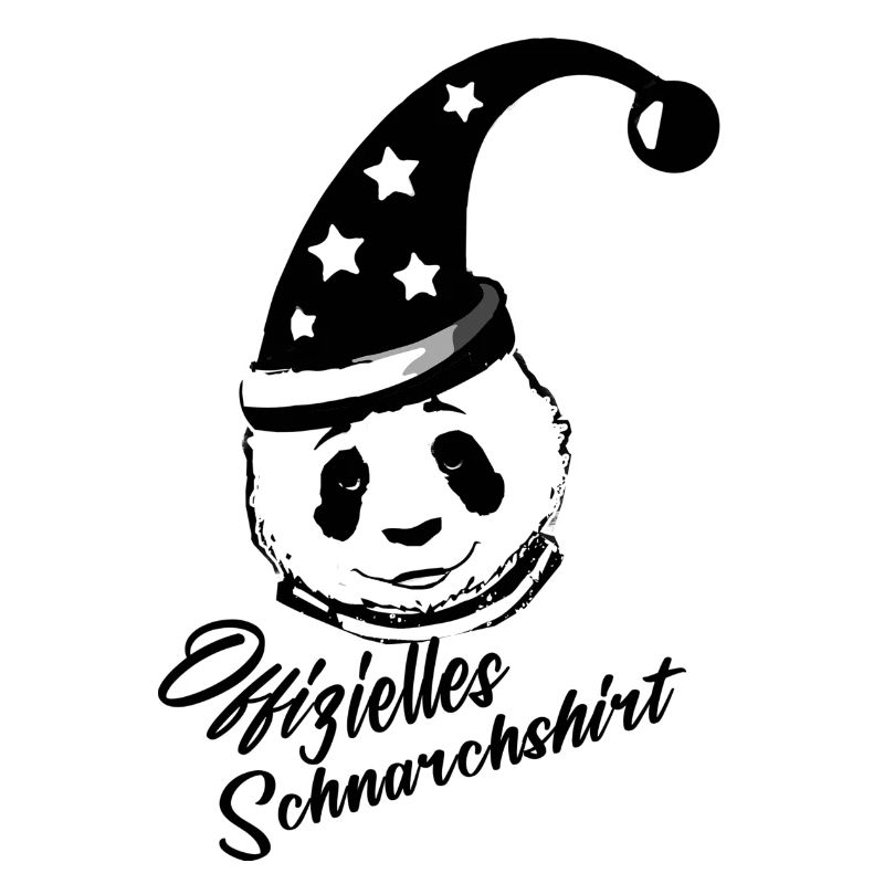 offizielles schnarchshirt,schnarchshirt,panda