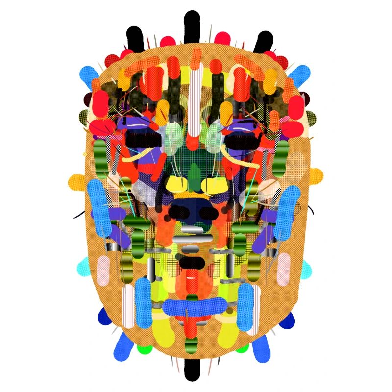 Brasilien Maske