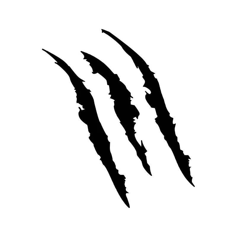 Claw marks