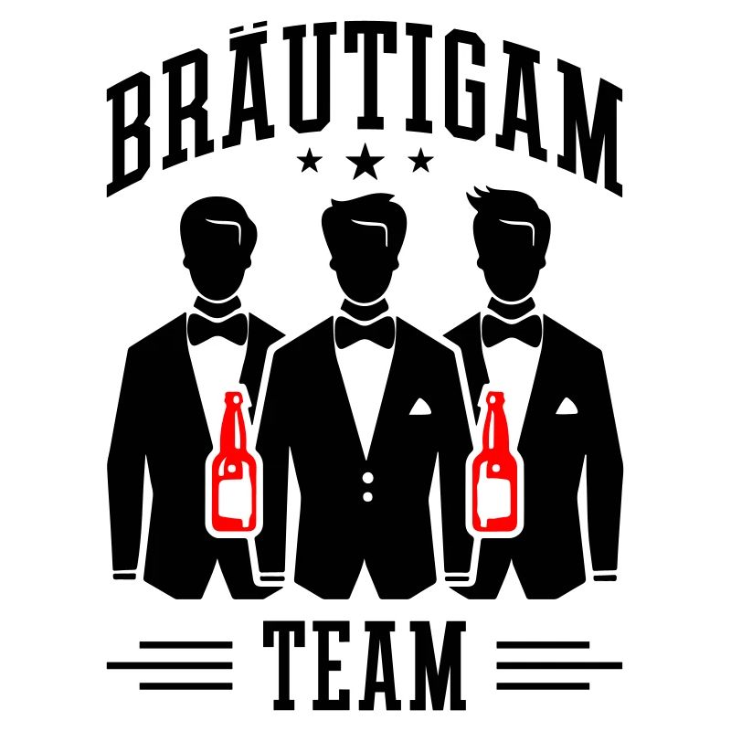 Team Bräutigam Hochzeit