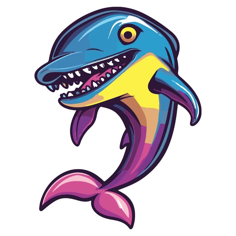 Delfin Halloween Tier