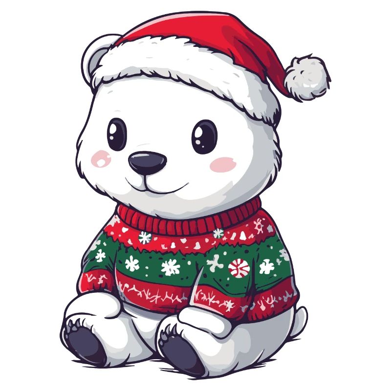 Polar Bear Christmas Comic