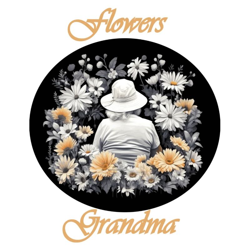 Flowers Grandma farbig