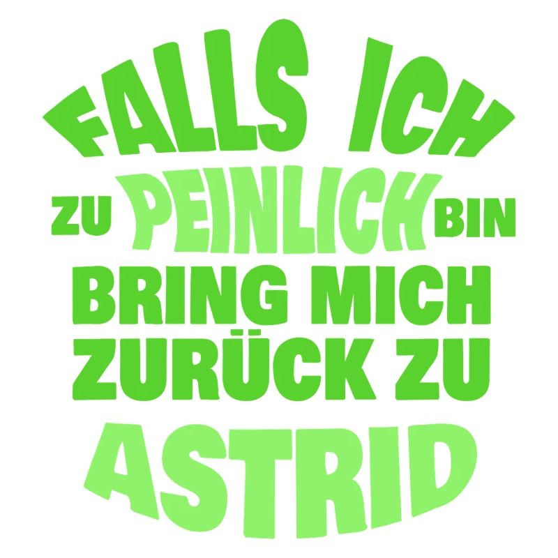 Astrid als Jungesellenabschied