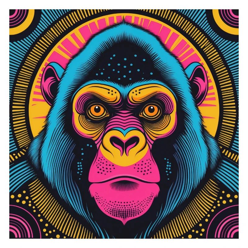 Elektrischer Gorilla