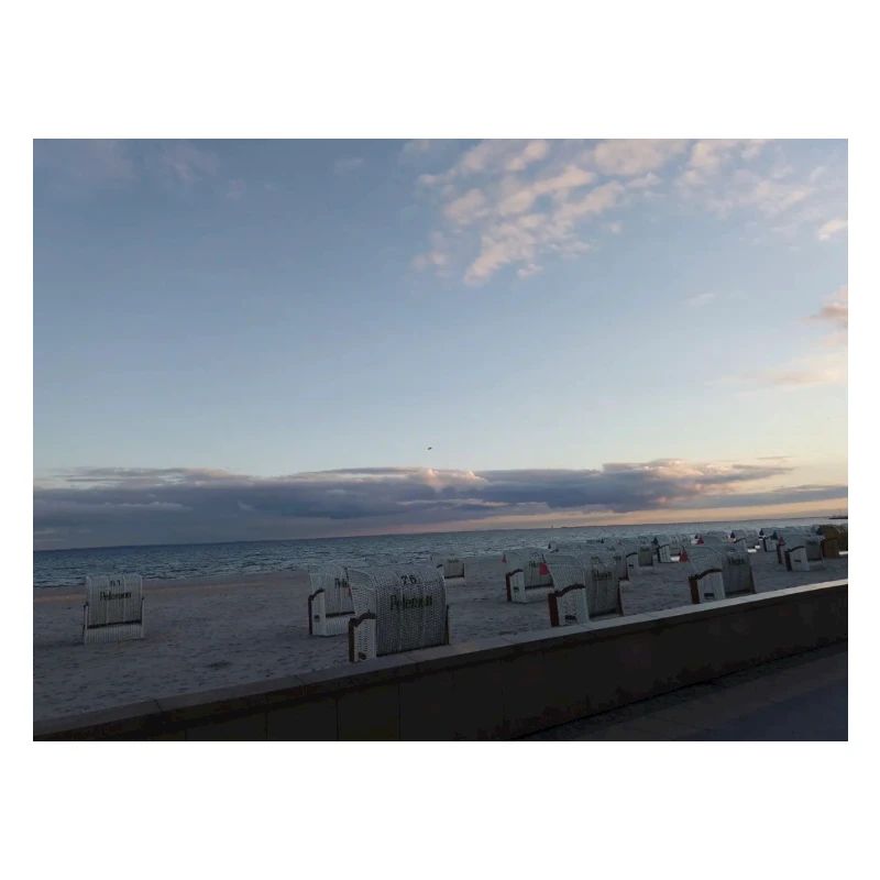 ostsee am abend