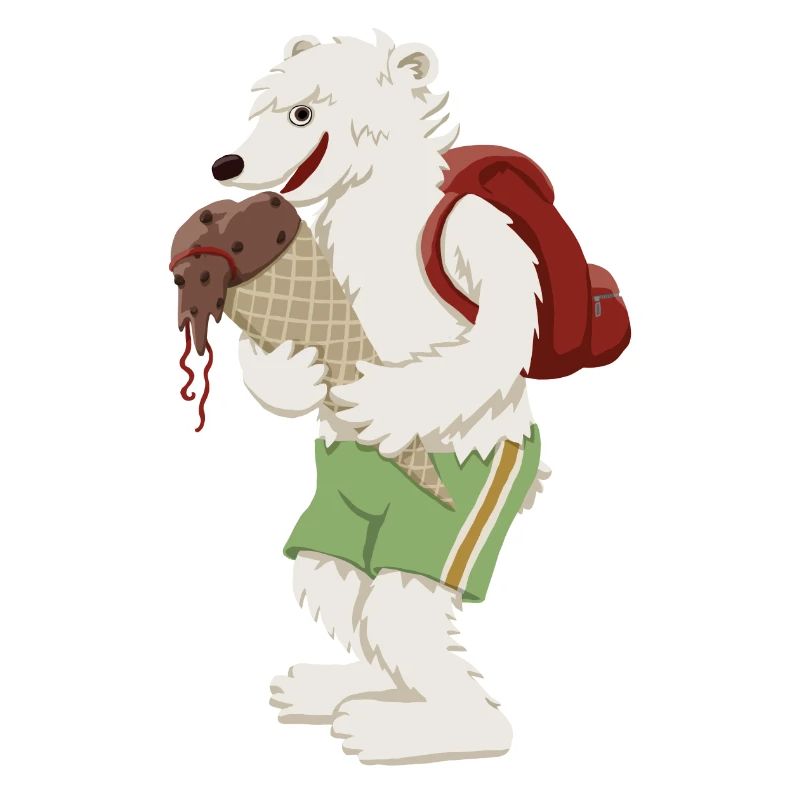 Eisbär Schultüte