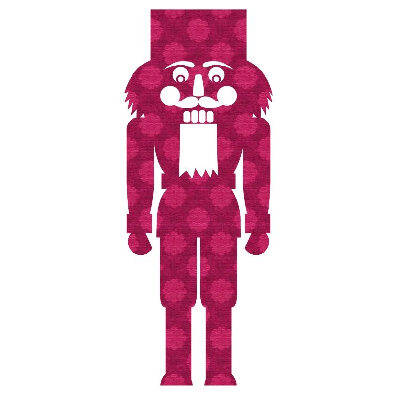 Nutcracker Christmas Decoration Texture Pattern