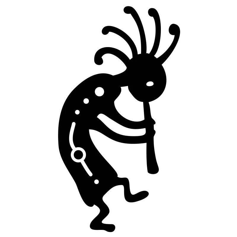 Indianischer Glücksbringer Kokopelli