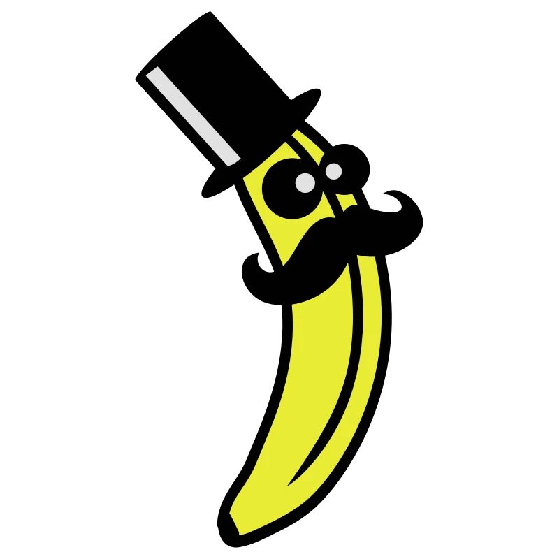 Sir Mustache Banana