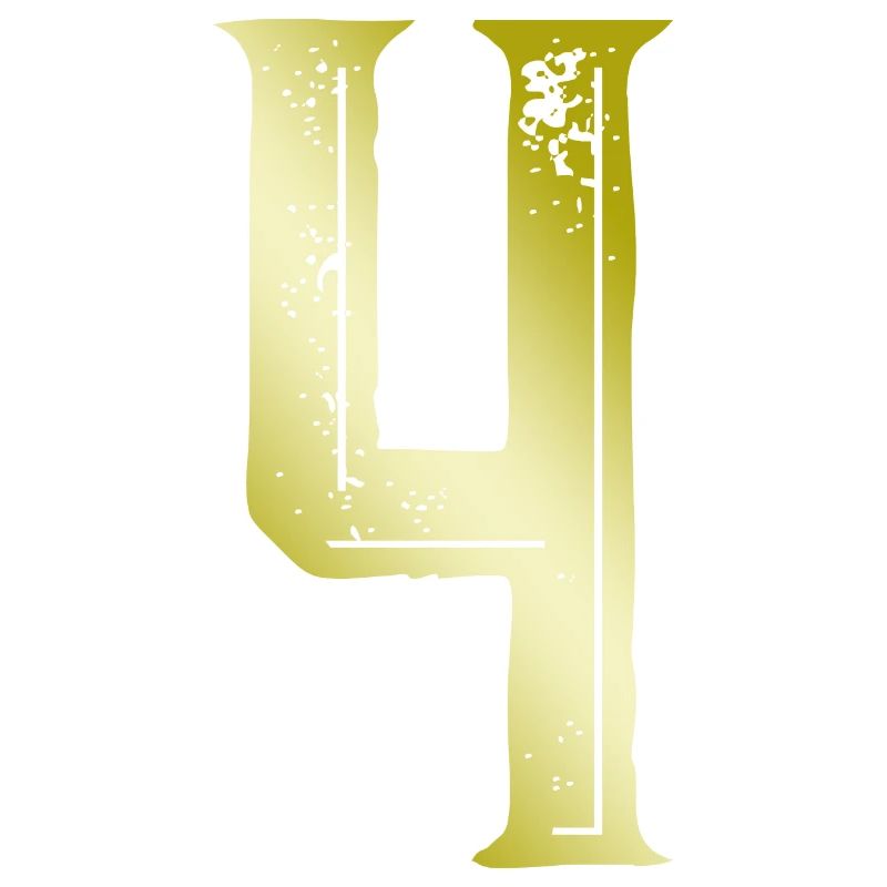 4 Zahl Symbol